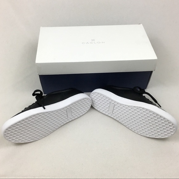 [Caslon] NEW IN BOX✨Black Leather Lace Up Sneakers - Picture 5 of 8
